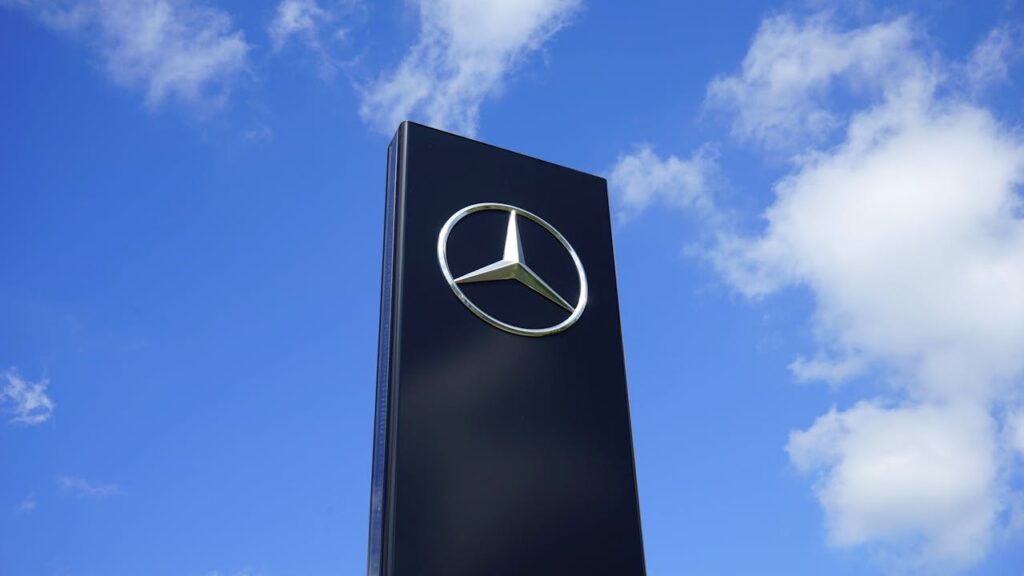 Zakelijk shortlease van een Mercedes